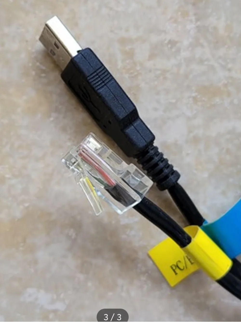 Specialized 2-in-1 Combo Cable (Ethernet/ USB)